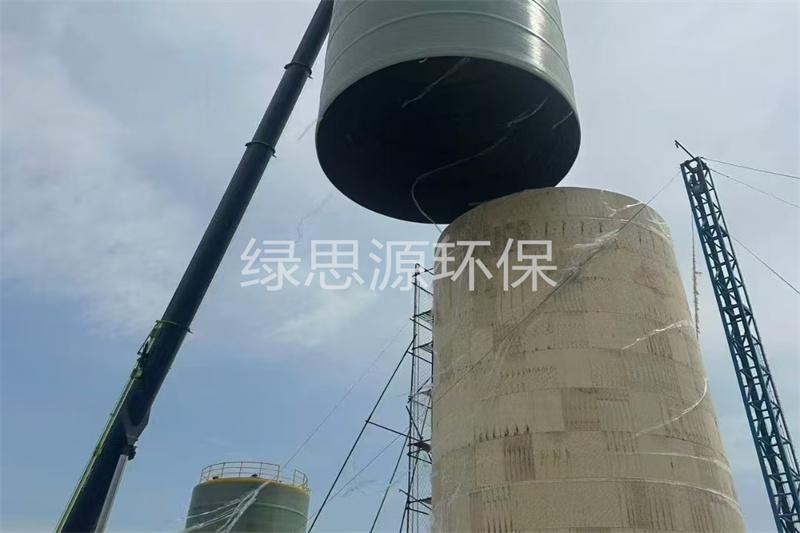 立缠玻璃钢储罐